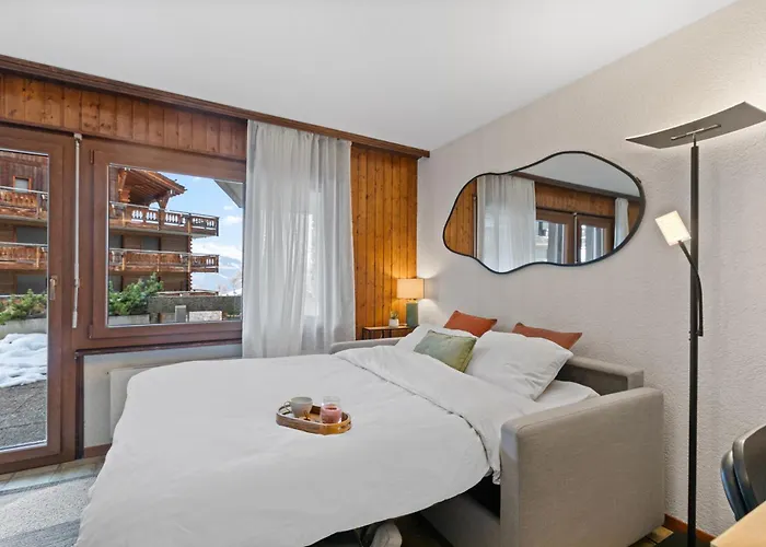 Cosy Avec Piscine Intérieure - Vue Montagne